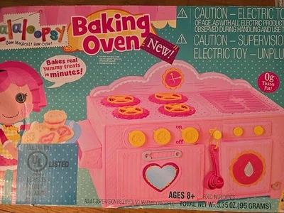 Horno para hornear Lalaloopsy y accesorios caja abierta mezcla para pasteles NO incluidos  Foto 1 de 2