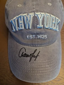 Aaron Judge Genuine Signed Baseball Hat Awesome - Picture 1 of 8