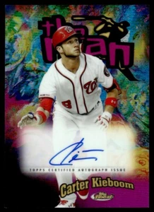 2020 TOPPS FINEST THE MAN AUTO /99 Carter Kieboom Auto Washington Nationals - Picture 1 of 2