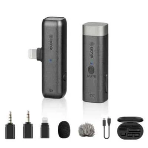 Micrófono lavalier inalámbrico profesional BOYA BY-WM3D 2,4G con Lightning Reino Unido - Imagen 1 de 5