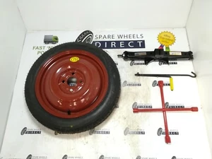 MINI COOPER 2001 - 2006 15" SPARE SPACE SAVER WHEEL + JACK KIT (R2) *4 STUD - Picture 1 of 5