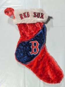 Boston Red Sox Christmas Stocking Holiday 17" Team Logo New Color Himo - Picture 1 of 1