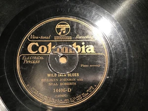 BILLIKEN JOHNSON NEAL ROBERTS Wild Jack Blues Frisco 78 RPM Shellac 10” Record - Picture 1 of 9