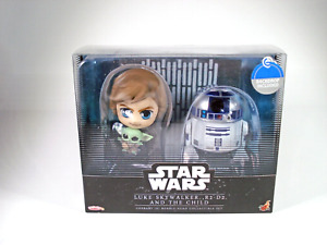 Hot Toys Cosbaby Star Wars Mandalorian LUKE SKYWALKER R2-D2 THE CHILD GROGU