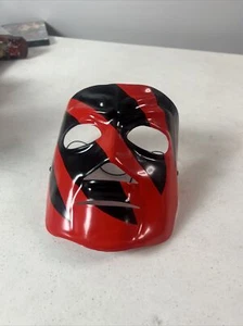Kane Maske Kunststoff mit elastischem Wrestling Wrestler Erwachsenengröße - Bild 1 von 5