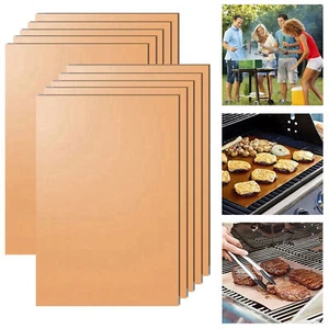 Juego de 10 alfombrillas antiadherente para barbacoa - Imagen 1 de 12