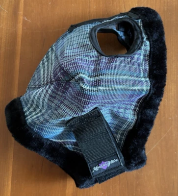 УФ-маска Kensington Miniature Horse Fly с флисовой отделкой - Mini A (до 34 дюймов) слива - Изображение 1 из 4