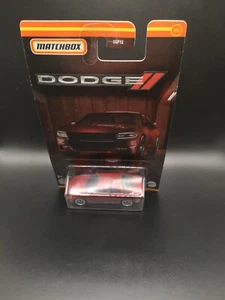 Matchbox 2018 Dodge Charger Red American exclusive series sealed card - Picture 1 of 2