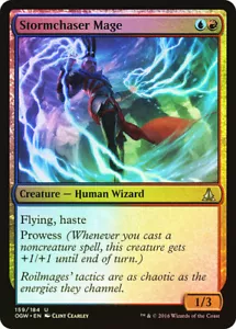 Magic The Gathering Magic The Gathering Stormchaser MAGE FOIL Juramento de la Puerta Reloj Casi Como Nuevo - Imagen 1 de 1