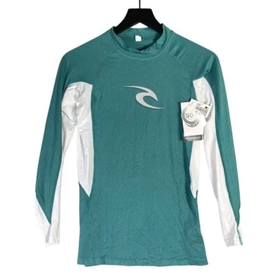 Rip Curl Men's Long Sleeve Rash Guard UPF 50+ Performance Fit Swim Shirt S NWT - Image 1 of 4