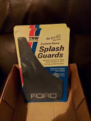 NOS TRW Service Line Custom Name Splash Guards FORD One Pair # 612352  Foto 1 de 2