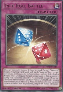 YU-GI-OH CARD: DICE ROLL BATTLE - RARE - HSRD-EN014 - 1st EDITION - Picture 1 of 1