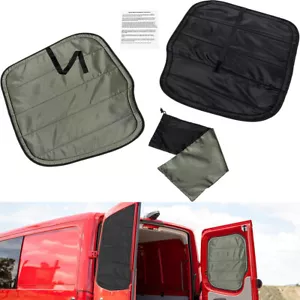Insulated Blackout Rear Door Covers For Mercedes-Benz Sprinter Cargo Van 07-18 - Bild 1 von 12