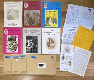 Rare BEATRIX POTTER SOCIETY Newsletters & Progress Report Year 2009 & Extras - Imagen 1 de 3