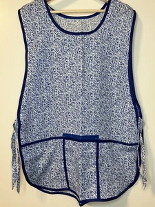 Mandil para Mujer Delantal Apron Medium De Mexico Blue Large - Picture 1 of 3