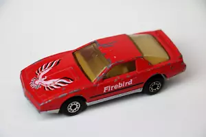 Vintage MATCHBOX No 12 RED PONTIAC FIREBIRD SE (1982/Macau) 1:62 Diecast Loose - Picture 1 of 6