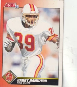 SPEDIZIONE GRATUITA-COME NUOVO-1991 Score Harry Hamilton #351 BUCCS - Foto 1 di 1