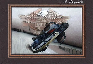 No Guts No Glory, anthonysart signed gift card, 6"x4" photo of original work - Picture 1 of 1