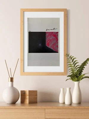 Andy Warhol, Original Hand-signed Lithograph with COA & Appraisal of $3,500 - Image 1 of 4