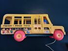 Vintage Fisher Price School Bus 192