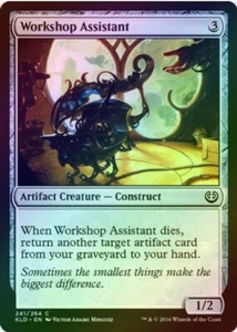 1 x Workshop Assistant - Foil - Kaladesh - LP - Magic The Gathering - MTG -QXQ02 - Picture 1 of 1