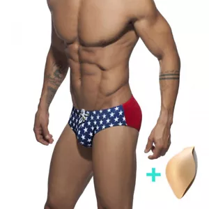 Costume da bagno uomo Push up Mare PAD Sexy Slip 2018 - Foto 1 di 10