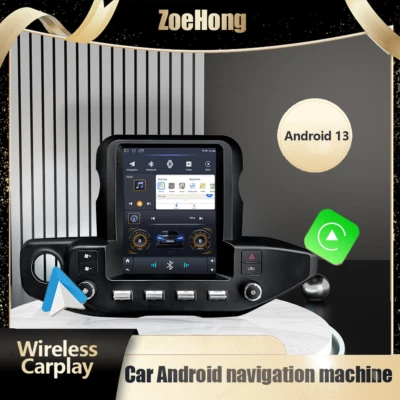 For Jeep Wrangler Jl 2018-2024 9.7"Android 13 Car Radio Gps CarPlay WIFI 4+64GB - Image 1 of 4