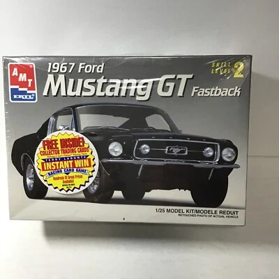 AMT/ERTL,  1967 Mustang GT Fastback,New Model . Scale ￼1/25 - Image 1 of 4