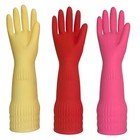 Heavy duty Reusable Long Rubber Dishwashing  & Cleaning Gloves  3/6/12 Pairs