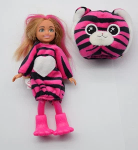 Barbie Cutie Reveal Jungle Series Tigre Chelsea Muñeca Disfraz de Peluche - Imagen 1 de 4
