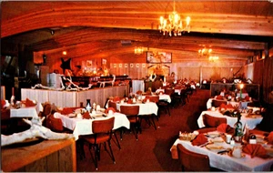 Postkarte Bronze Boot Nachtclub Cody Wyoming Chrome unbesendet - Bild 1 von 3