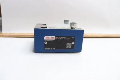 Cubierta de válvula lógica Rexroth para funciones de dirección R978910050 Foto 1 de 3