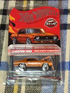 Hot Wheels RLC Selections 1969 Chevrolet Camaro SS Spectraflame Orange 2022 Neuf - Photo 1/3
