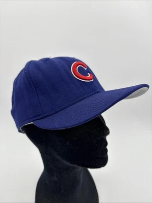 Chicago Cubs New Era 59FIFTY Auténtico Sombrero Ajustado Talla 7 3/8 MLB Béisbol Foto 1 de 4