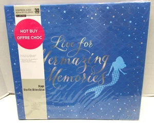 NEW Recollections Scrapbook Postbound Album 12"x12" MERMAZING 30 Pages w/inserts - Picture 1 of 6