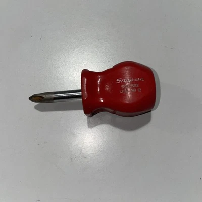 Snap-on SDDP22 #2 Phillips 3.25" Destornillador Rechoncho Mango Rojo Duro EE. UU. Foto 1 de 4