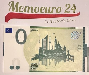 MEMOEURO ® EAAB105/2 - Leipzig , memo , Memoschein, - Bild 1 von 1