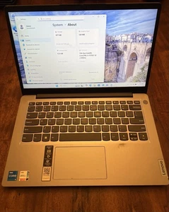 Lenovo IdeaPad 3 Laptop, Intel i5 2.40 GHz, 12GB RAM, 477GB NVMe, Win 11 PRO - Picture 1 of 5