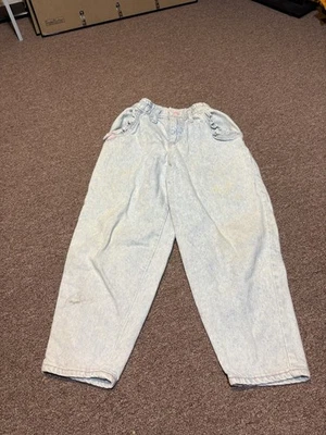 Jeans Lee Riders vintage de los años 90 lavado claro talla 6X para niñas Foto 1 de 4