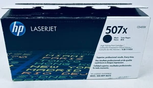 Cartouche de toner noir d'origine HP 507X pour M551, MFP M575 - CE400X - Photo 1/5