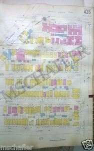 Original 1931 Newark New Jersey NJ Sanborn Maps (2) Atlas Centenary M.E. Church - Picture 1 of 2