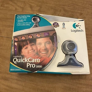Logitech QuickCam Pro 3000 Web Cam new in open box - Picture 1 of 3