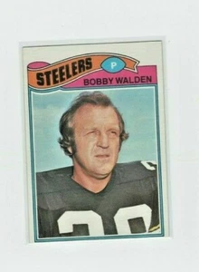 Bobby Walden 1977 Topps Football Pittsburgh Steelers #261 - Imagen 1 de 2
