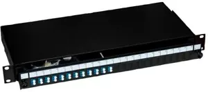 CONNECTIX CABLING SYSTEMS - 12 Duplex LC Singlemode Sliding Fibre Patch Panel - Picture 1 of 1