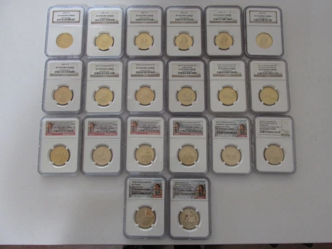 2000 S thru 2019 S SAC/Native American  $1 NGC PF 70 Ultra Cameo (Set of 20) Cover