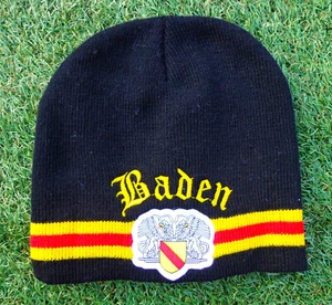 Gorro de baño motivo 2 gorro de punto Fan Hat Beanie Unisize 100 % acrílico nuevo - Imagen 1 de 1
