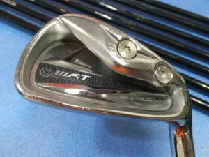 2011 JAPAN MODEL MACGREGOR MACTEC NV 201 8PC R-FLEX IRONS SET GOLF CLUBS - Picture 1 of 5