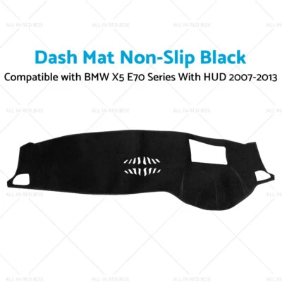 Non-Slip Dash Mat Suitable For BMW X5 E70 Series With HUD 07-13 Dashboard Cover - image 1 of 4