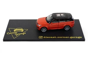 WELLY DieCast 1:34 RANGE ROVER SPORT ORANGE New Model Car Metal in Box 1/34-39 - Picture 1 of 10