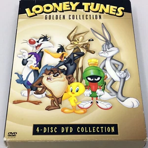 Looney Tunes Golden Collection Vol 1 DVD 4-Disc Set WB Warner Bros Bugs Bunny - Picture 1 of 14